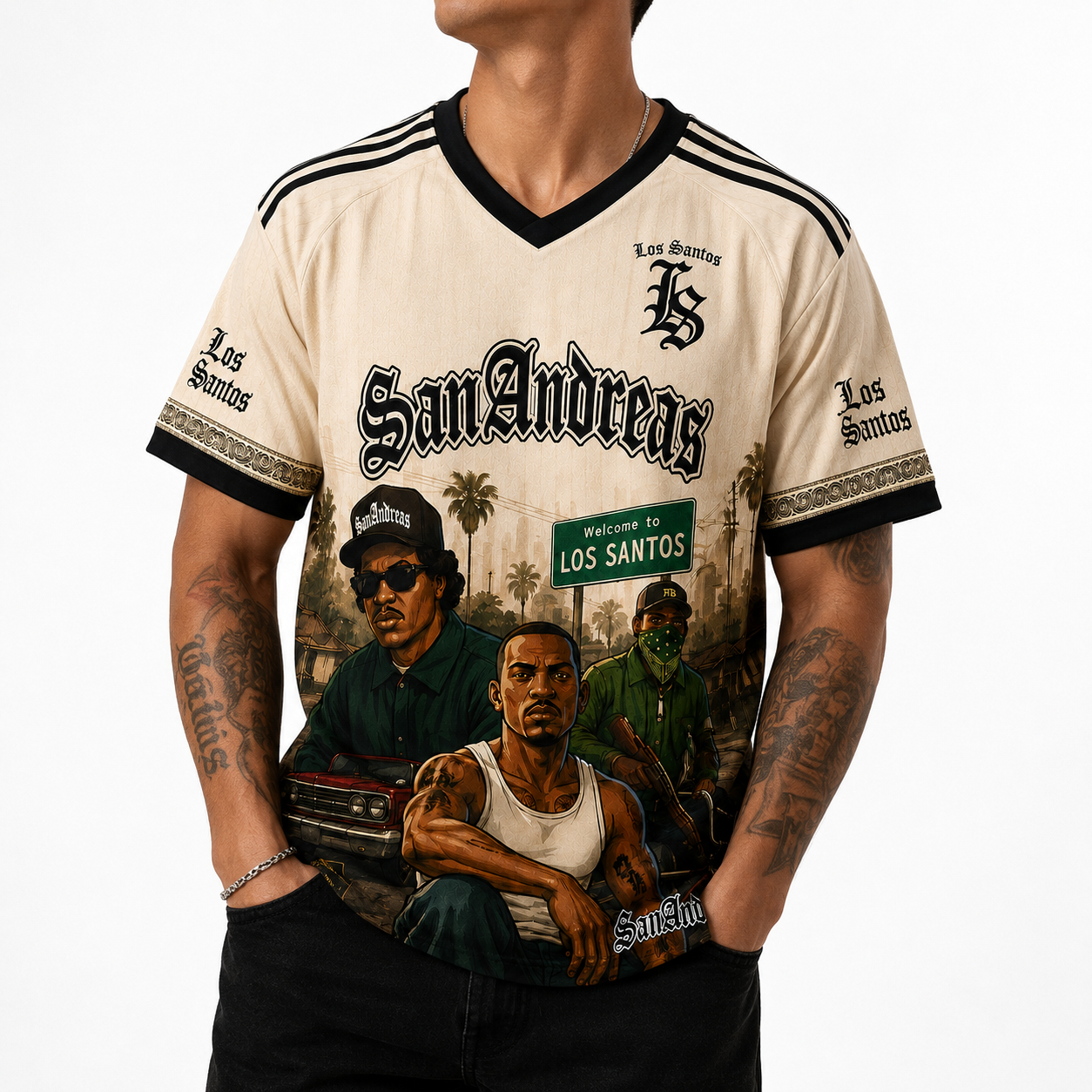 Camiseta "GTA SA" Edición Especial