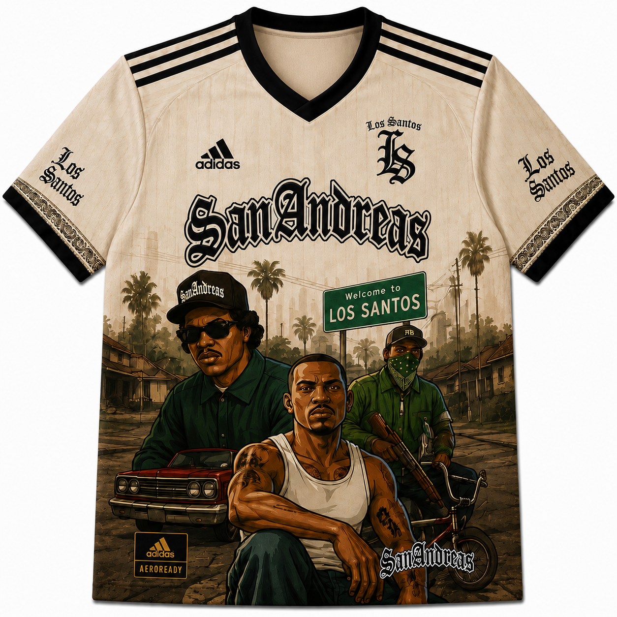 Camiseta "GTA SA" Edición Especial